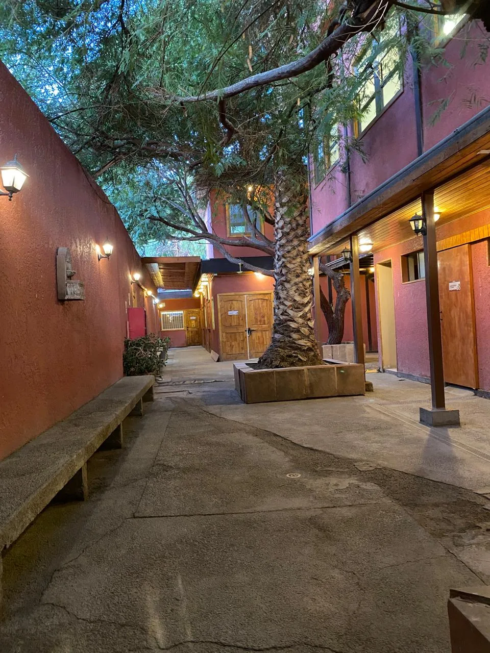 Jardín interior — Casa Patronal Calama