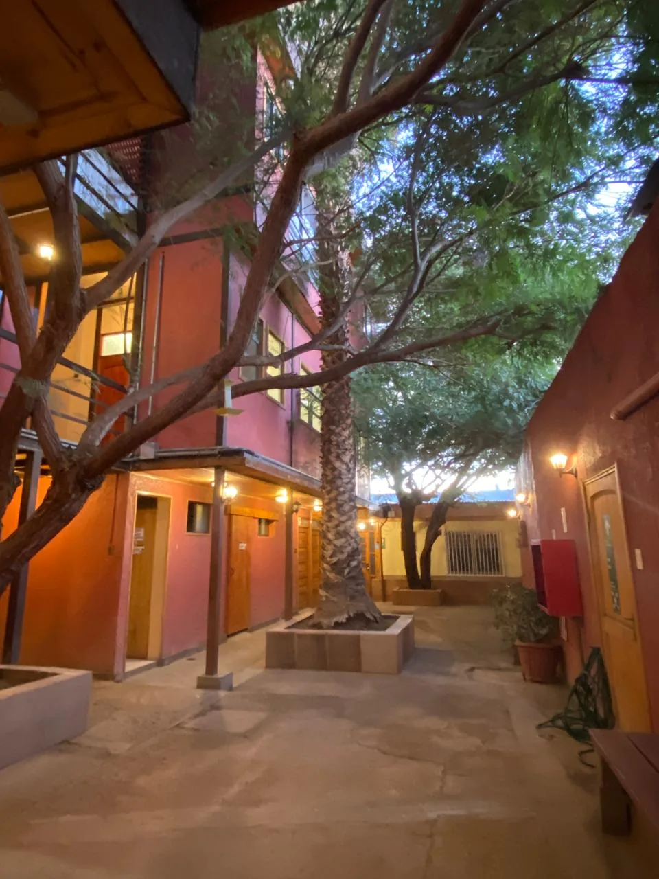 Jardín interior — Casa Patronal Calama